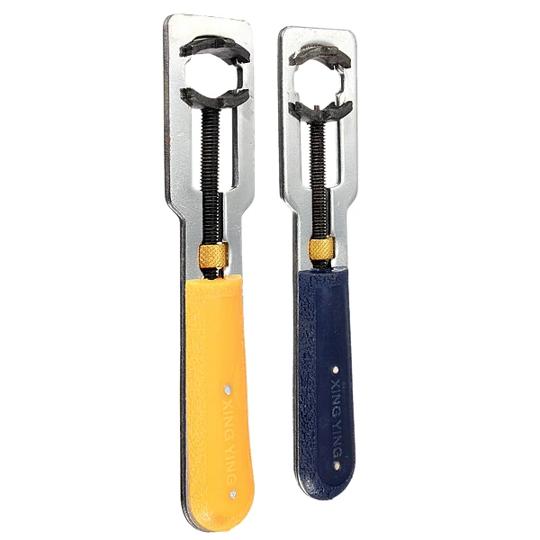 

2pcs/Set Watch Back Case Cover Opener Remover Wrench Repair Tool For ROLEX Yellow+blue