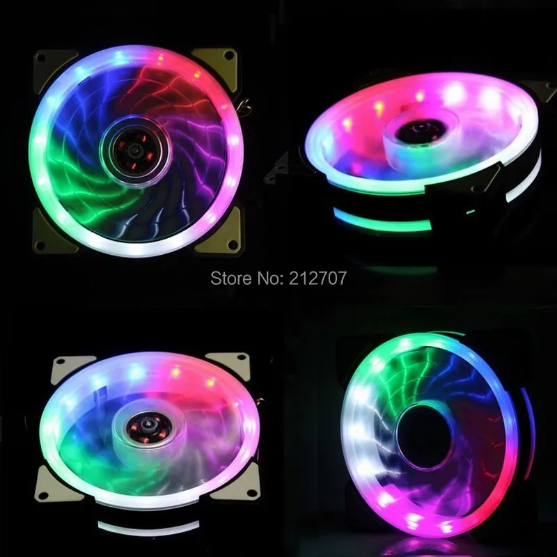 120mm colorful led fan 10