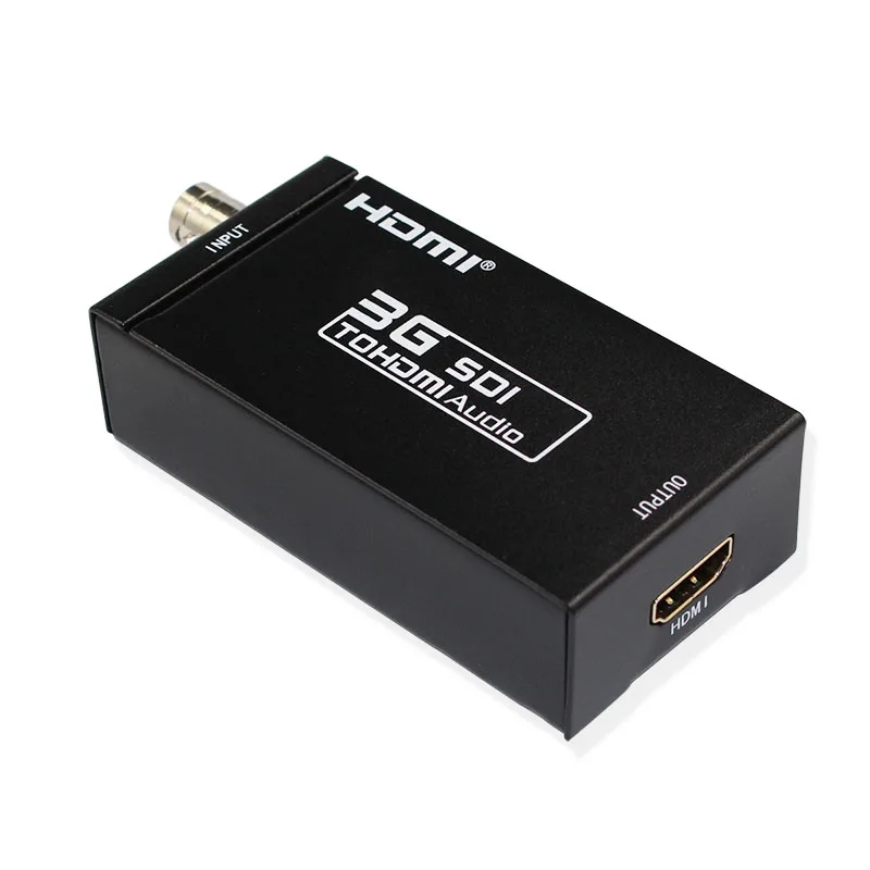 1 Piece SD-SDI HD-SDI 3G-SDI to HDMI Video Audio Converter Adapter 1080P with hdmi cable or adapter power 1 Piece SD-SDI HD-SDI 3G-SDI to HDMI Video Audio Converter Adapter 1080P with hdmi cable or adapter power
