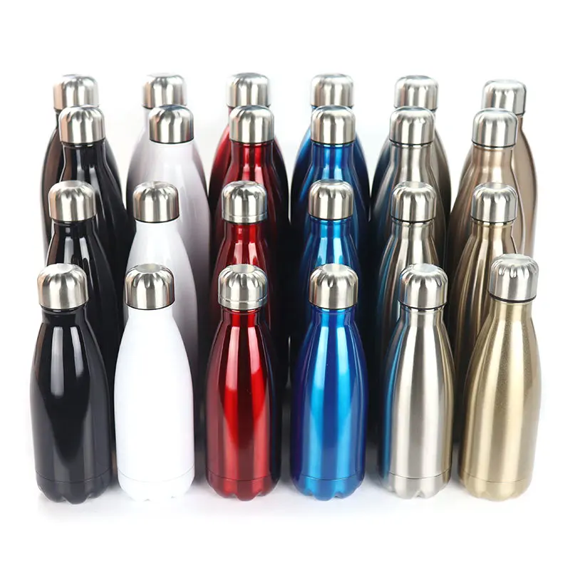 Free Custom 2018 New HOT SALE Cola Bottle 304 Stainless Steel Vacuum flask Thermos Outdoor