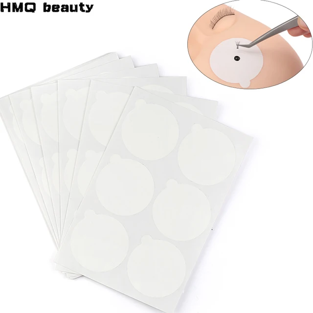 Cheap 60pcs Disposable Grafted Eyelash Glue Holder Pallet Sticker Eyelash Extension Glue Pad Under Eyelash Jade Stone Eyes Makeup Tool Cheap 60pcs Disposable Grafted Eyelash Glue Holder Pallet Sticker Eyelash Extension Glue Pad Under Eyelash Jade Stone Eyes Makeup Tool