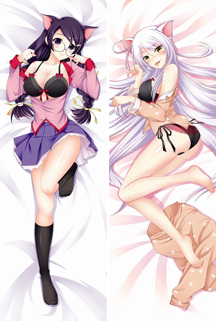 Ноябрьское обновление Японское Аниме Bakemonogatari Hanekawa Tsubasa обнимающая подушка для