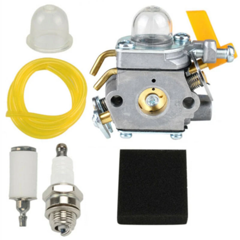 

For HOMELITE UT20002 UT20006 UT20022 Replacement Carburetor Kit Part Spare Repair Air filter Primer bulb Oil Tube