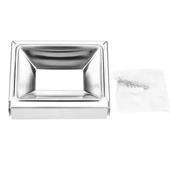 

Stainless Steel Soap Dish Holder Wall Mounted Soap Box Bathroom Storage Shelf Holder Container porte savon salle de bain