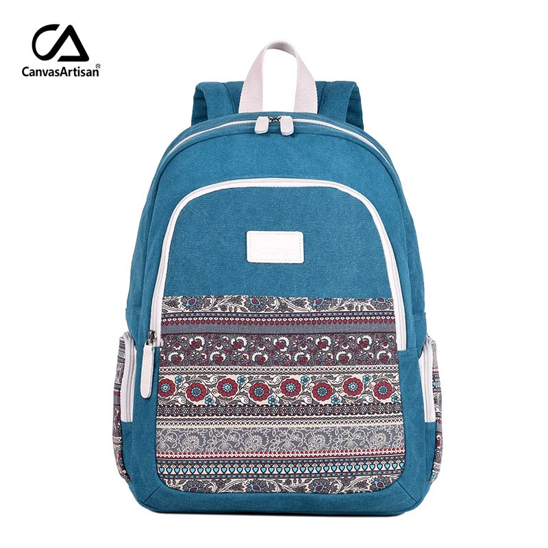 Canvasartisan Одежда высшего качества Для женщин canvans рюкзак сумка женская Ретро