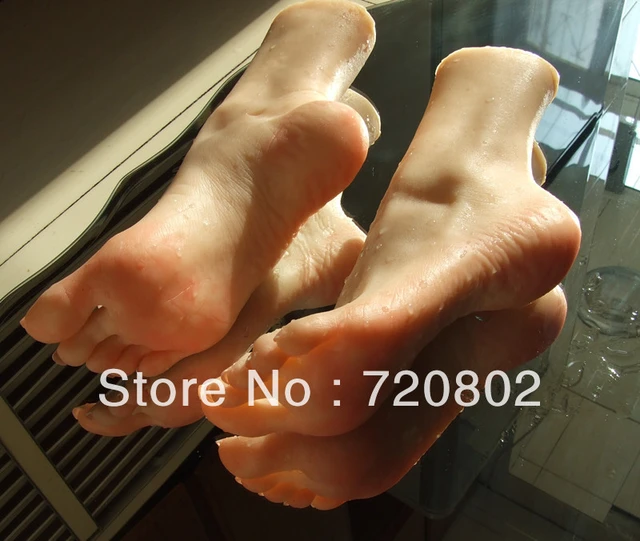 3D real foot pussy fetish fake feet sex rubber feet 22cm 8 6 inch  