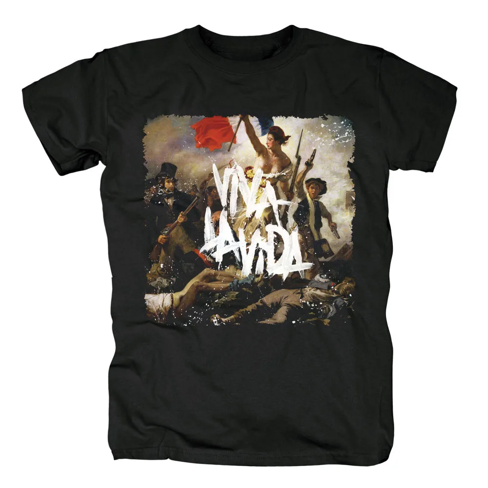 

Bloodhoof Free shipping Coldplay 42 life in fix you cover Britpop/Alternative Rock men's top black T-Shirt Asian Size