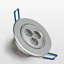 AC85-265V 12 V 3W светодиодный светильник 300lm 3*1 Вт Светодиодный светильник 2 года warrangy