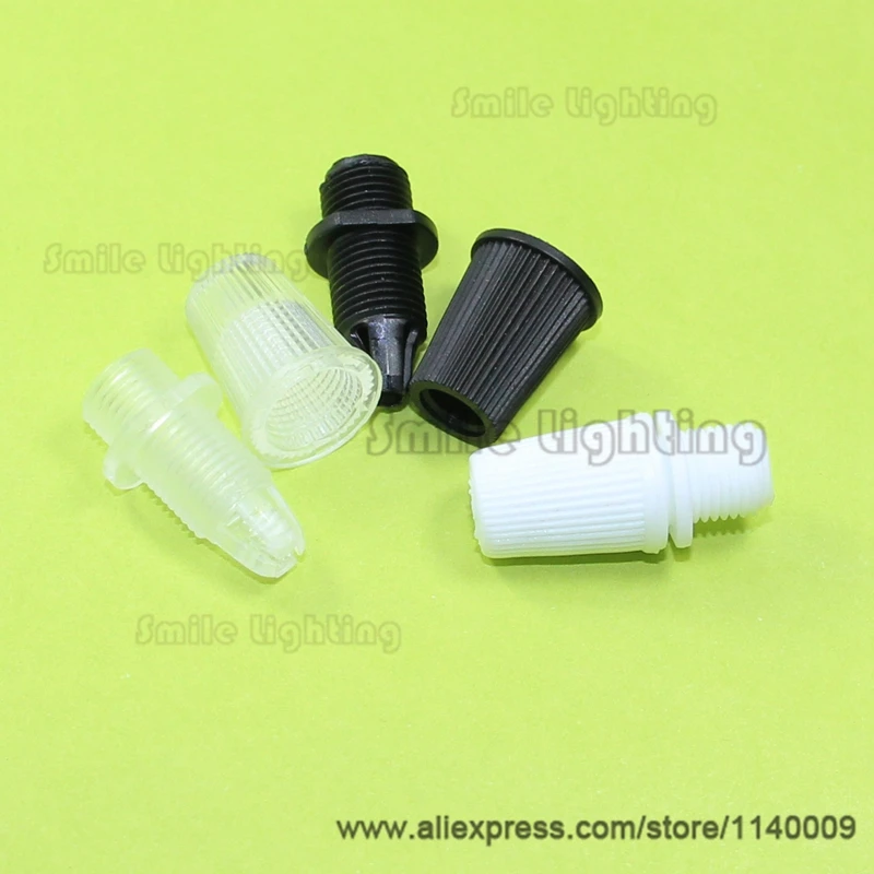 1000pcs Plastic Cable Grip Strain Reliefs Lighting Cord Wire Clamps