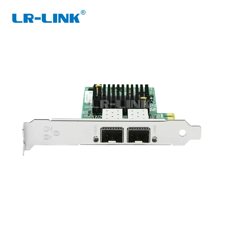 LR LINK 9042PF 2SFP PC Computer PCI Express ethernet network card Dual Port 100mb fiber optical 3