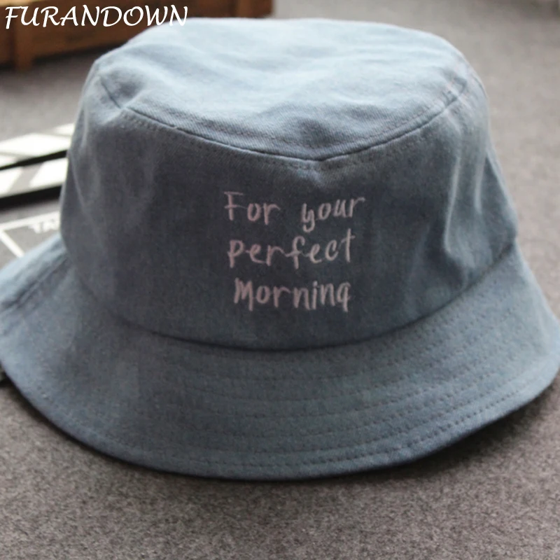 

NEW Summer Bucket Hat Men Women Cowboy Pop Hats Casual Fishing Hat Outdoor Female Bucket Cap Free Shipping