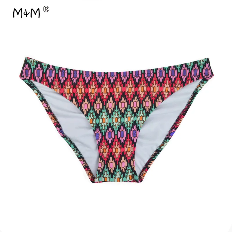 M & M 2017 Parte Inferior do Biquíni Brasileiro Sexy Ladies Tanga