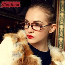 Чашма украшения новейшие женские оптические очки близорукость очки оправа по рецепту очки оправа