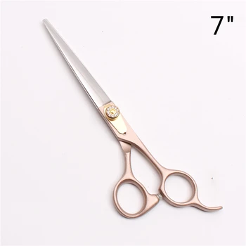 

7" 19.5cm 440C Engraving Logo Hairdressing Scissors Normal Scissors Cutting Shears Styling Tool Professional Hair Scissors C9105