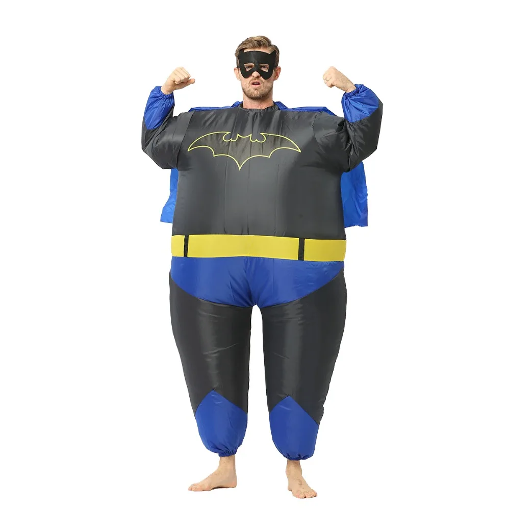 Adult Inflatable Batman Costume Halloween Costumes for Men DC Comics Superhero Cosplay Costume Part