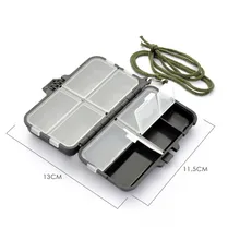 Fredderick топ футляр для рыболовных снастей крючок приманки хранения небольшой ящик крюк набор аксессуаров для рыбалки 9 сетки 1,9