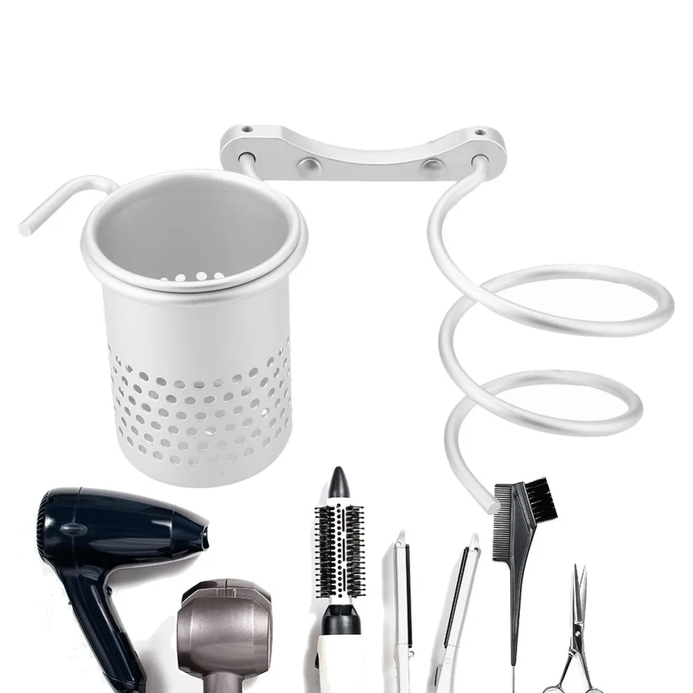 YUH Friseursalon Multi-Purpose Wand-Hung 304 Edelstahl Haartrockner