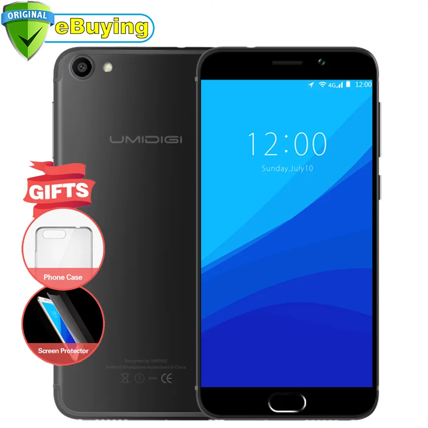 Цена за MTK6737 UMIDIGI Г Android 7.0 Смартфон Quad Core 5.0 дюймов Экран мобильный телефон 2 г ram 16 г rom touch id 4 г мобильный телефон Цена за MTK6737 UMIDIGI Г Android 7.0 Смартфон Quad Core 5.0 дюймов Экран мобильный телефон 2 г ram 16 г rom touch id 4 г мобильный телефон