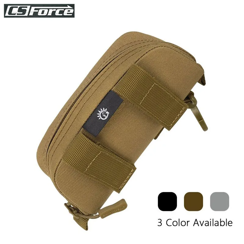 Tactical Molle Glasses Carry Case Outdoor Hard Portable Sunglasses Box