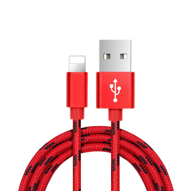 

Usb Cable For Iphone Cable 8 7 6 Plus 6s 5 5s se X ipad 2 mini Fast Charging Cables Mobile Phone Charger Cord Data Adapter