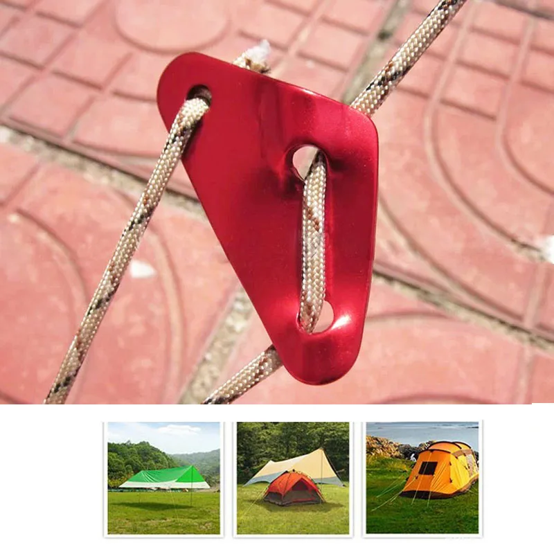 Buy 4pcs Tent Rope Adjuster Guyline Tensioner Hiking