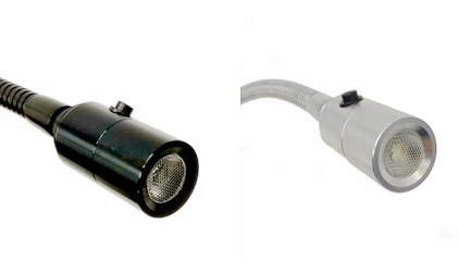  1W LED BEDSIDE READING LAMP WITH FLEXIBLE ARM - 32809348426