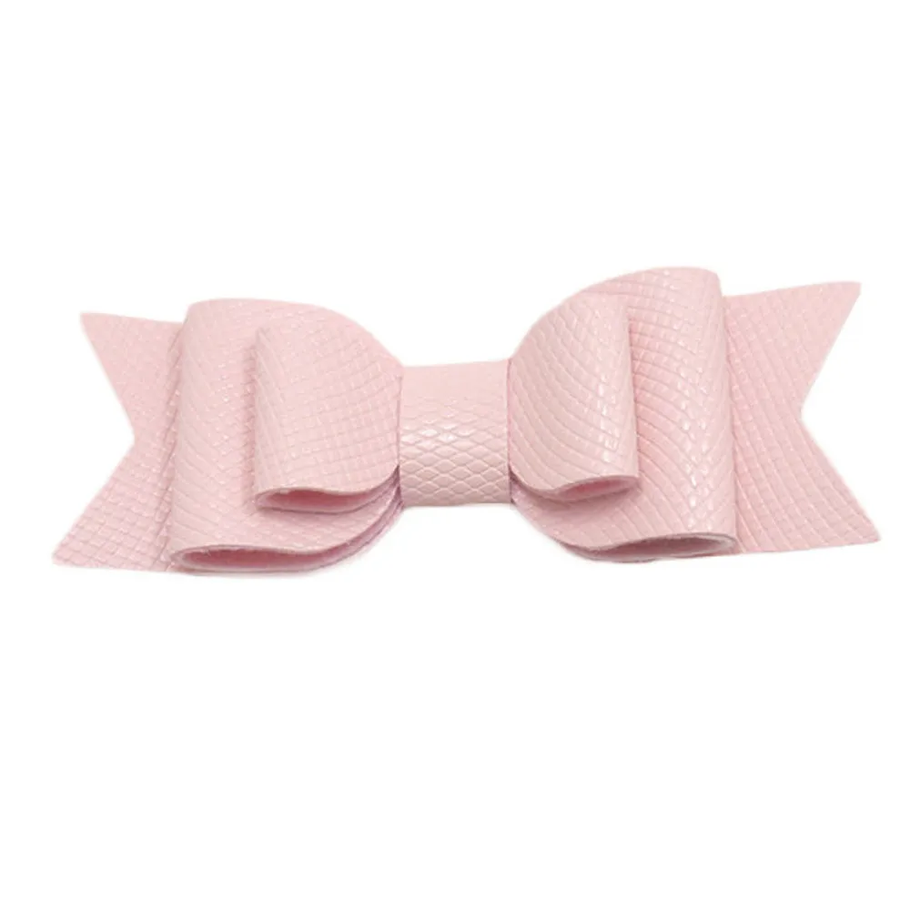 Baby Headband Baby Hair Accessories Cute Baby Girls Toddler Infant Kids Leather Bow Hairpin Hair Clip Accessories 2018 15