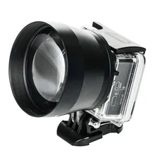 Objectif Zoom HD Super téléobjectif universel 52mm appareil photo numérique professionnel pour Gopro GOPRO 3 + 4 pour Xiaoyi ND998