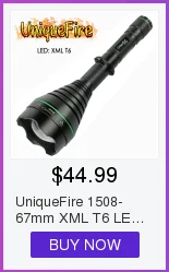 UniqueFire 1505 ИК 940nm мини инфракрасное излучение светодиодный фонарик ночного видения 3 Вт факел использование 1 х 18650 батареи(не включает