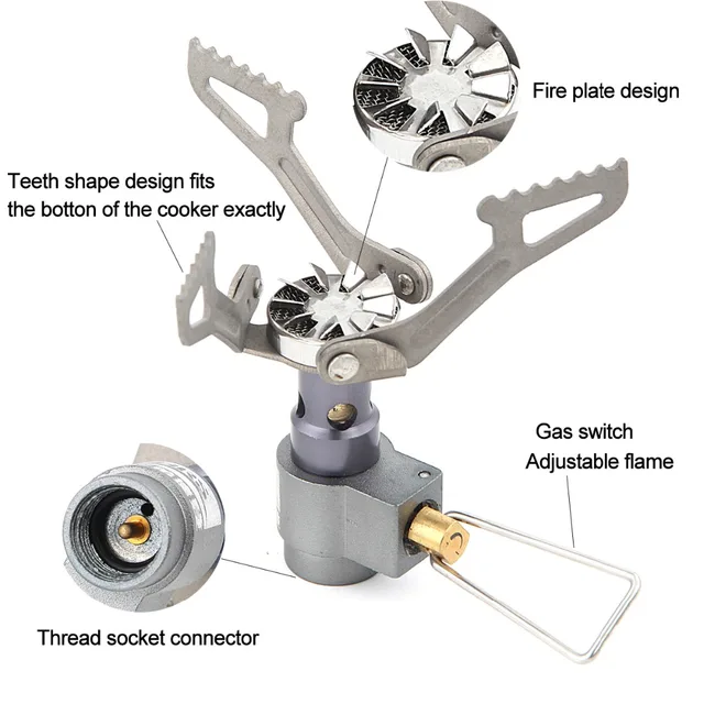 BRS Stove BRS-3000T Titanium Super Light And Flowing Outdoor