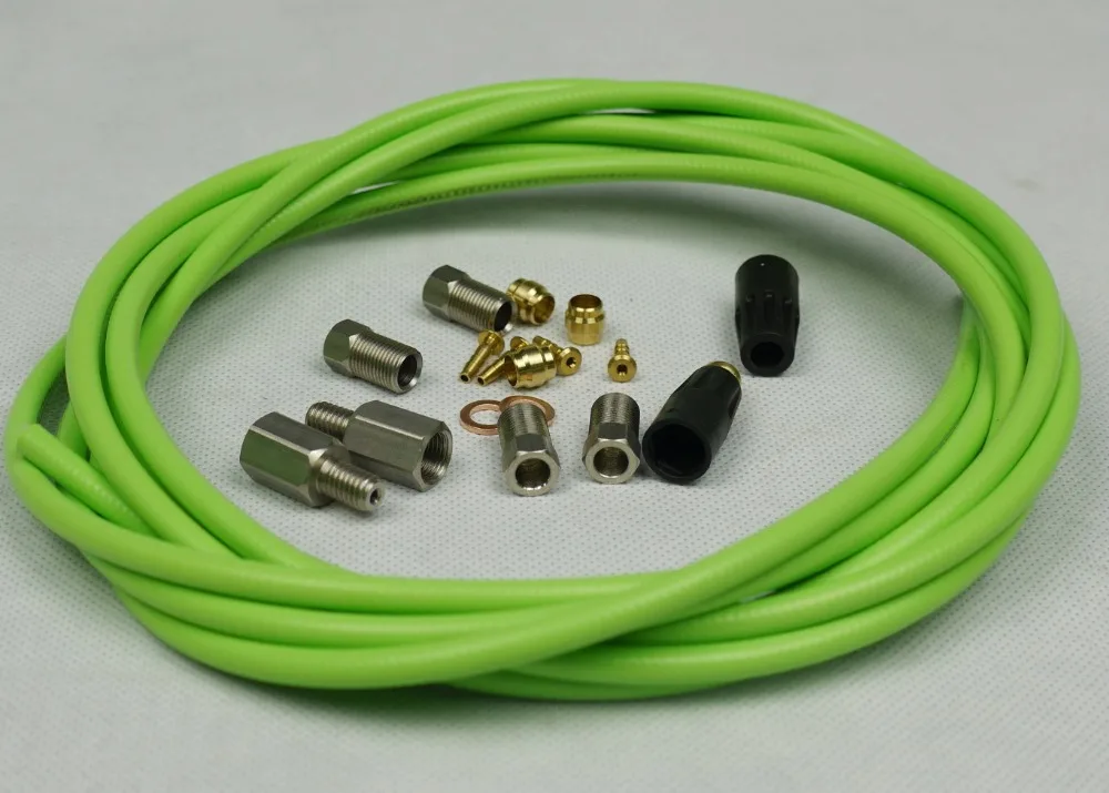 Гидравлический дисковый тормозной шланг комплект для SRAM XO AVID Elixir CR Mag R 5 7 9 GREEN 3