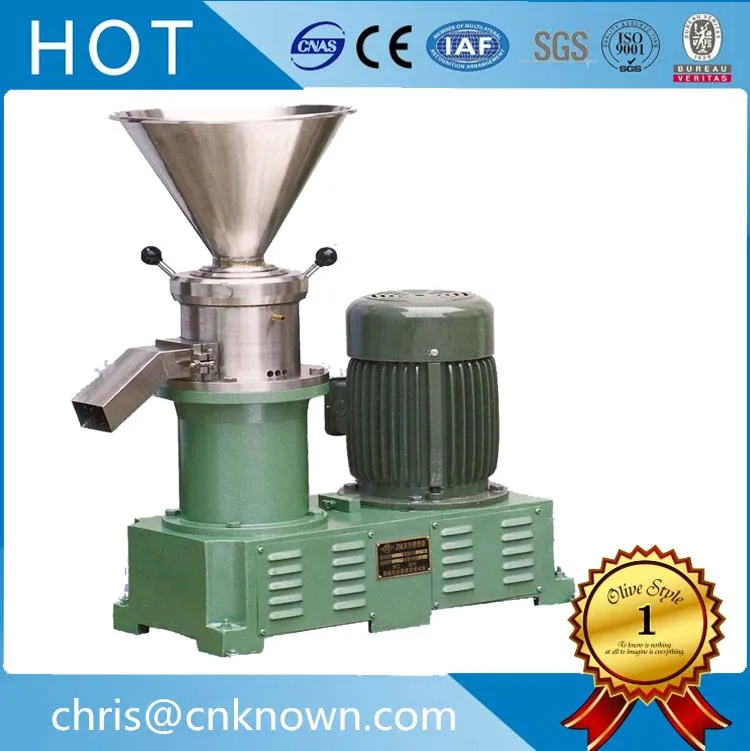 

High Capacity 220V 4KW Colloid Mill Machine Soybean Milk peanut butter Colloid Mill Grinder