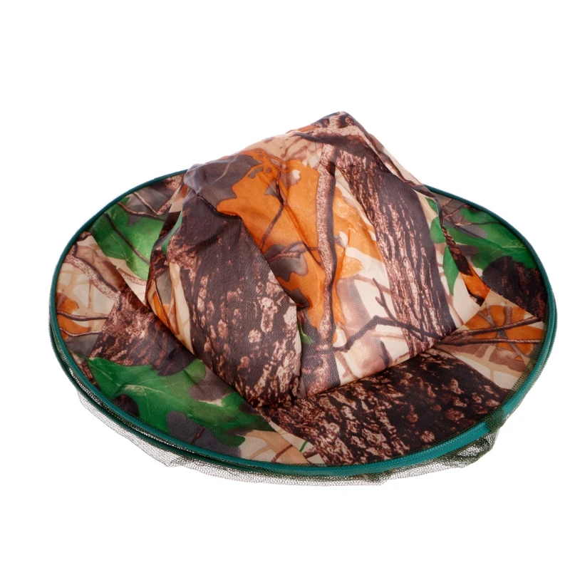 

Fisherman Hat Insect Bee Mosquito Resistance Net Head Face Protector Outdoor Cap