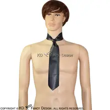 

Black Sexy Rubber Latex Ties JC-0002