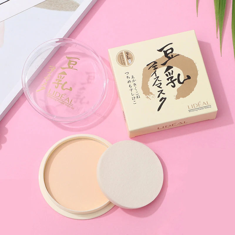 

LIDEAL Professional Powder Mineral Pressed Powder Waterproof Oil-free Base Cosmetics Concealer Contour Palette Mineral Makeup