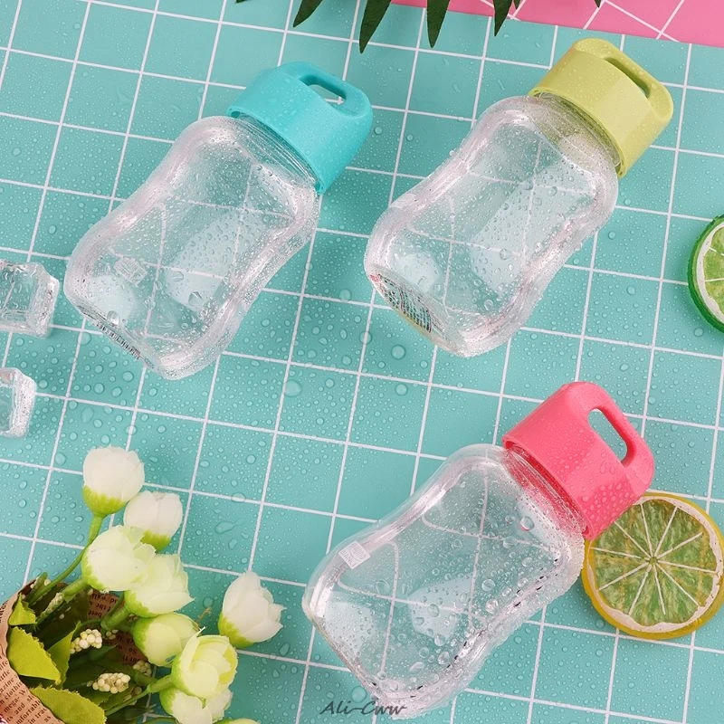 

200Ml Plastic Water Bottle Mini Cute Water Bottle For Children Kids Portable Leakproof Small Water Bottle Bpa Free