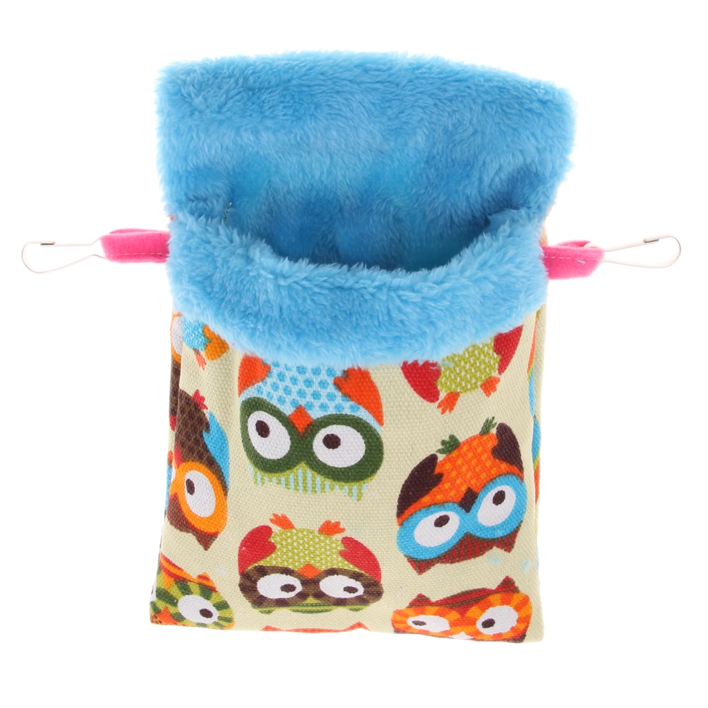 Small Animals Hamster Winter Warm Plush Pouch Sleeping Bed Hammock