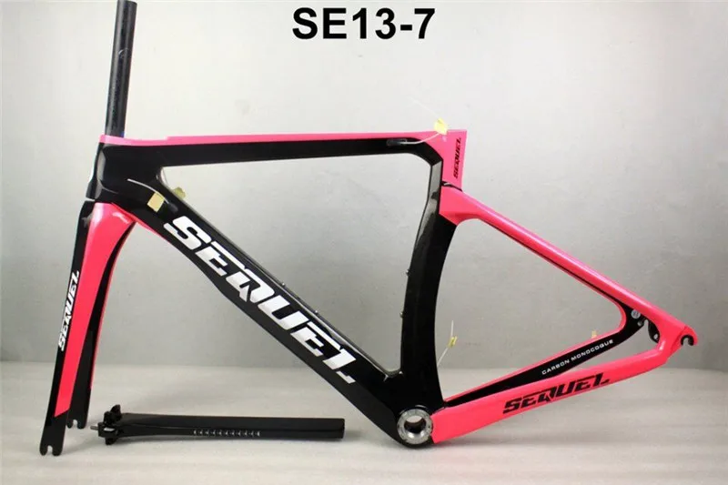 Flash Deal 2019 Newest carbon road frame Seuqel Brand carbon bicycle frame T1000 durable racing bike frame made in China 4 Flash Deal 2019 Newest carbon road frame Seuqel Brand carbon bicycle frame T1000 durable racing bike frame made in China 4