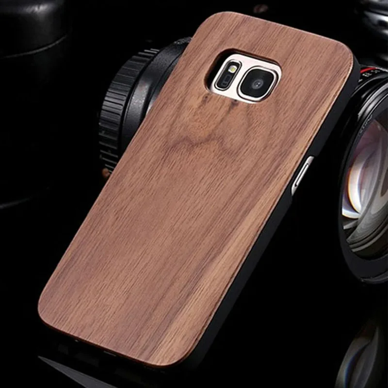 Настоящий деревянный ящик для iphone 11Pro MAX X XR 8 7 6 Plus, чехол из натурального бамбука, Деревянный Жесткий чехол для телефона s для samsung Galaxy S10 S9 Plus