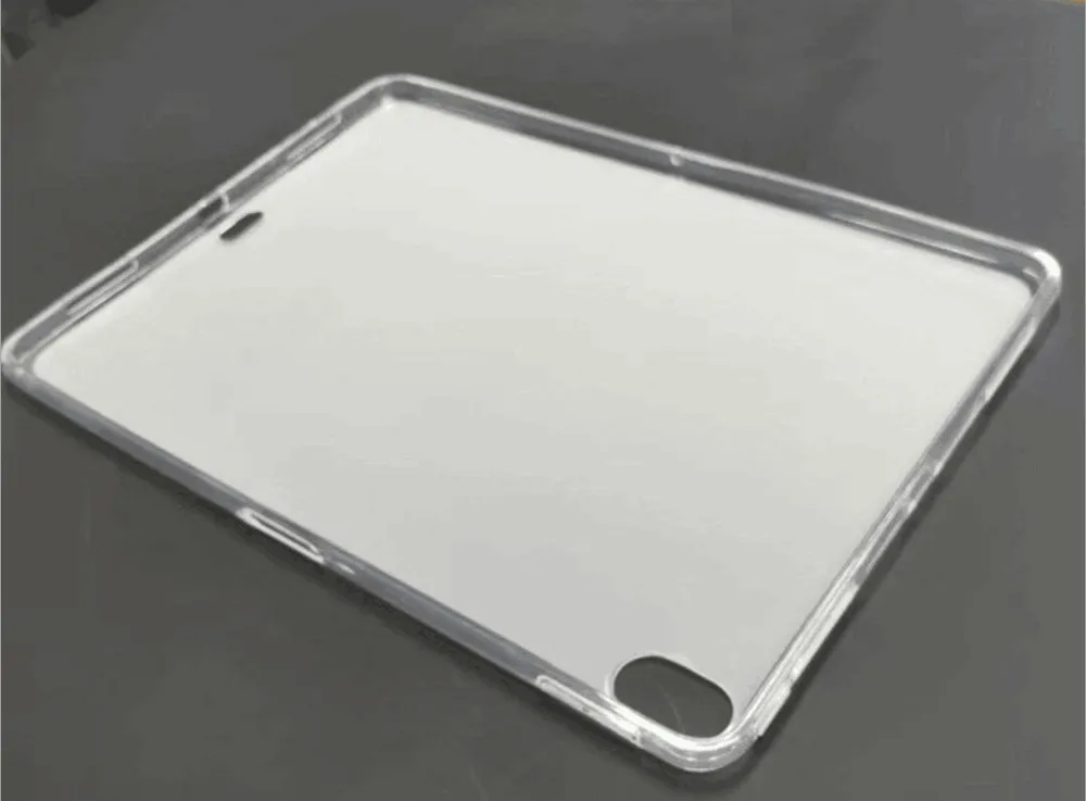 Силиконовый чехол для Apple iPad Pro 11 2019 Прозрачный Тонкий Мягкий ТПУ силиконовый