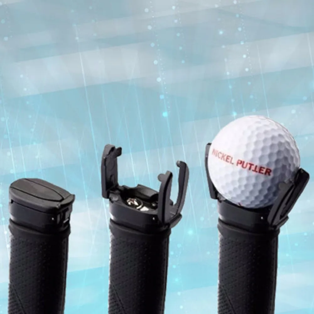 Golf Training Aids Grip Golf Ball Pick Up For Putter Open Pitch and Retriever Tool Golf Accessories Tools Drop Ship