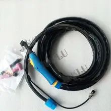 Аргон WP9 с воздушным охлаждением WP-9 Tig сварочный фонарь синяя головка 4 м газ и мощность всего 1 шт