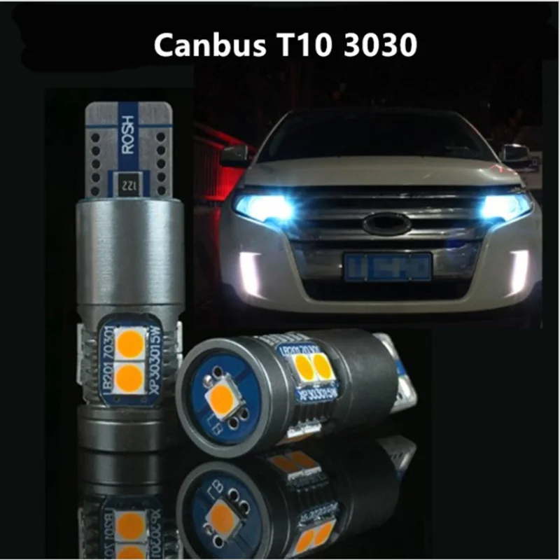

Car T10 LED Bulb 3030 9SMD t10Reading Light Trunk Light Decoding Bulb width lamp t10 high power LED lights for auto