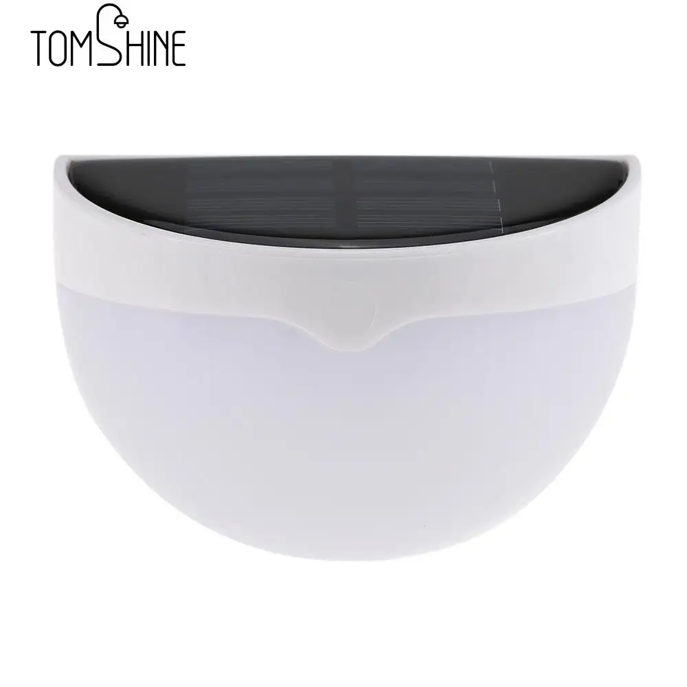 

RGB Solar Outdoor Wall Lamp Light Control Decorative LED Light Battery Included Support Static for Patio Garden Yard Pathways