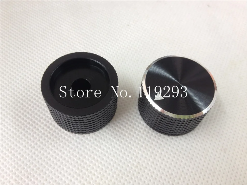 

[BELLA]All aluminum black knob cap holes were 6MM 6.4MM diameter 25MMX15MM--10pcs/lot