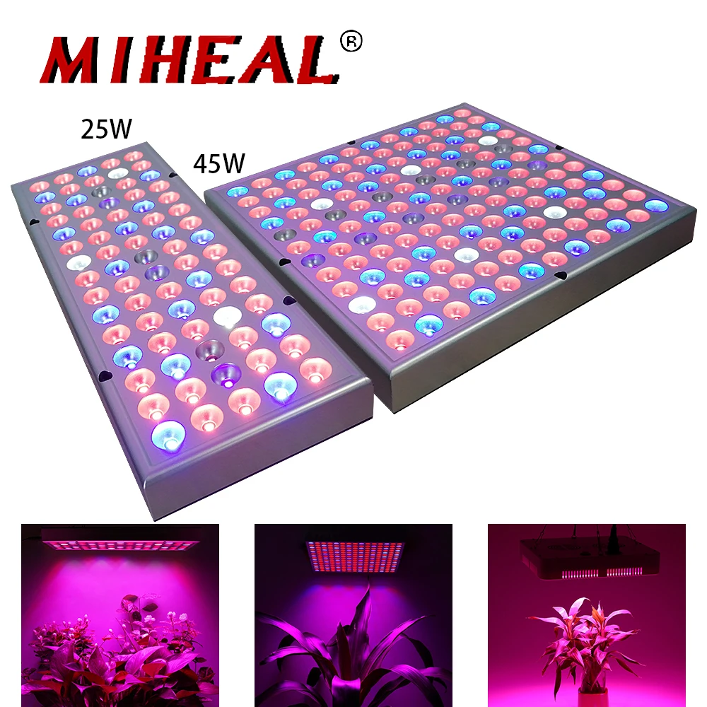 

25W 45W 150W LED Grow light Full Spectrum AC85-265V Plant light for Indoor Greenhouse grow tent plants grow led light
