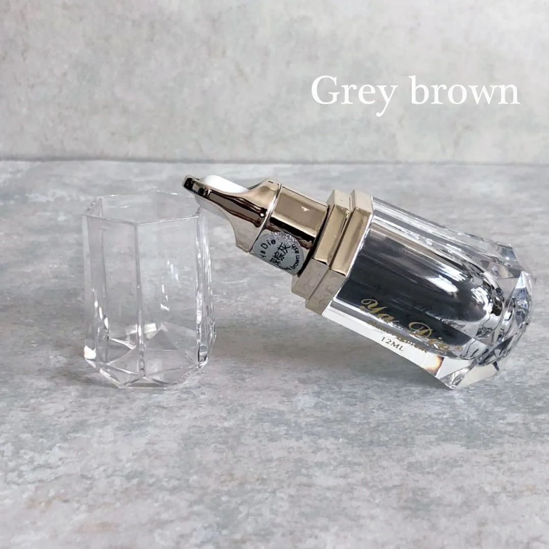 

Eyebrown Microblading Pigment Permanent Makeup Eyebrow and Lip Tattoo Ink Makeup Beauty Pigment Accessory Gray Brown