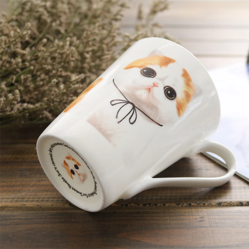 [MPK Pet Store] кошка дизайнерская тарелка и кружка, хороший выбор в качестве подарка на Рождество