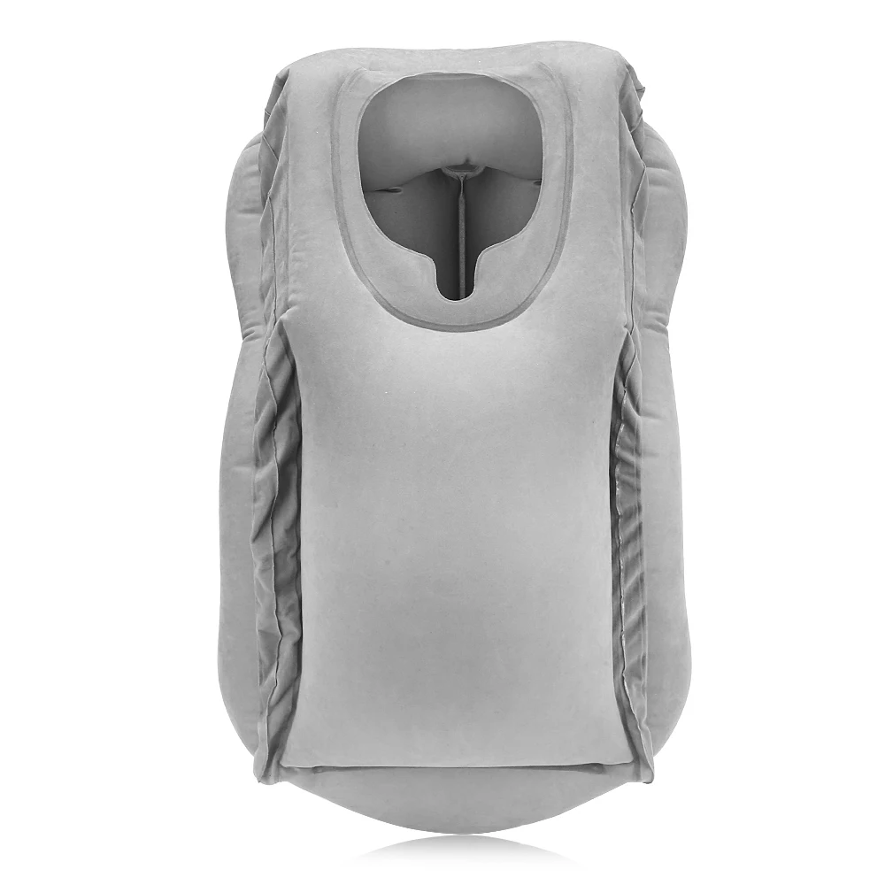 Фронтальная надувная подушка для путешествий надувная мягкая подушка для путешествий портативная инновационная продукция поддержка спины тела портативная подушка для шеи