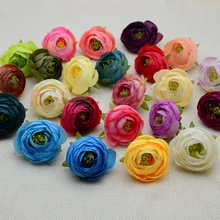 5 шт. шелковые чайные бутоны головка розы искусственная тычинка для дома свадебный Декор Свадебные аксессуары оформление diy Подарочная коробка искусственные цветы